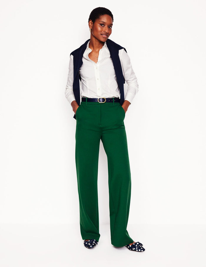 Saskia Stretch Cotton Shirt White