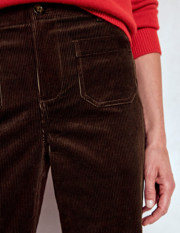 Primrose Cord Pants Espresso