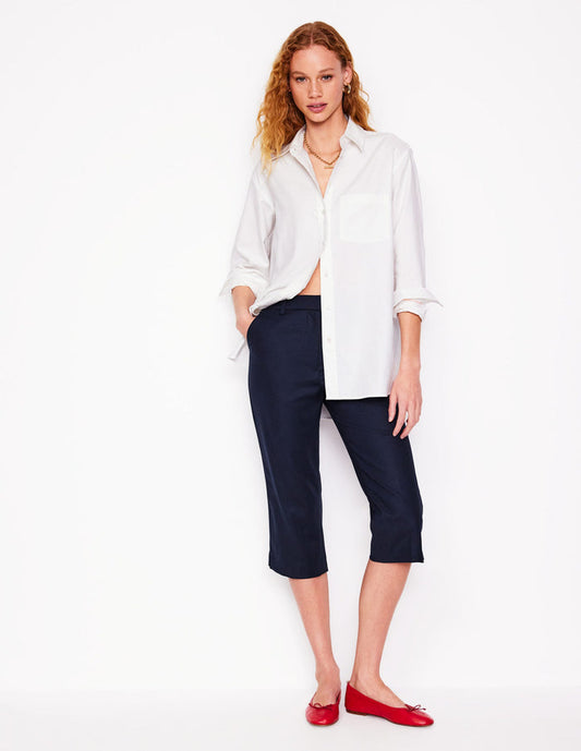 Capri Pants Navy