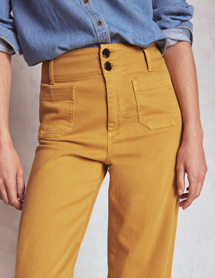 Primrose Patch Pocket Pants Golden Rye