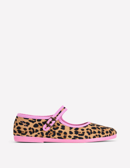 Flexi Mary Jane Leopard