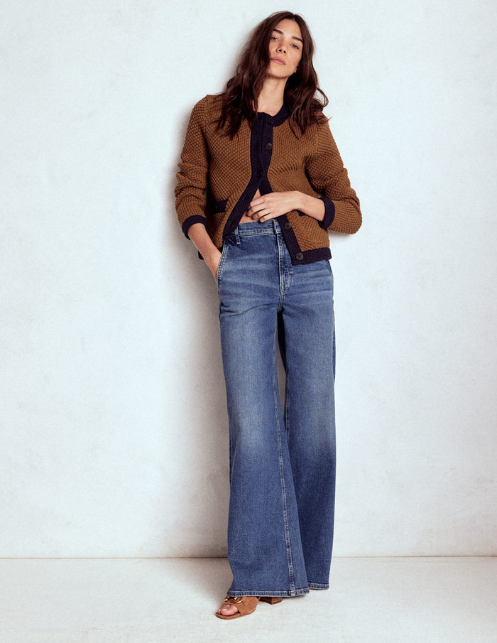Libby Knitted Jacket Camel