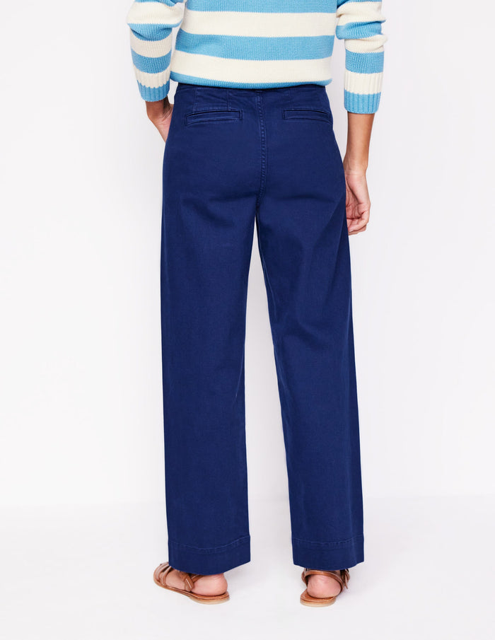 Primrose Patch Pocket Pants Navy