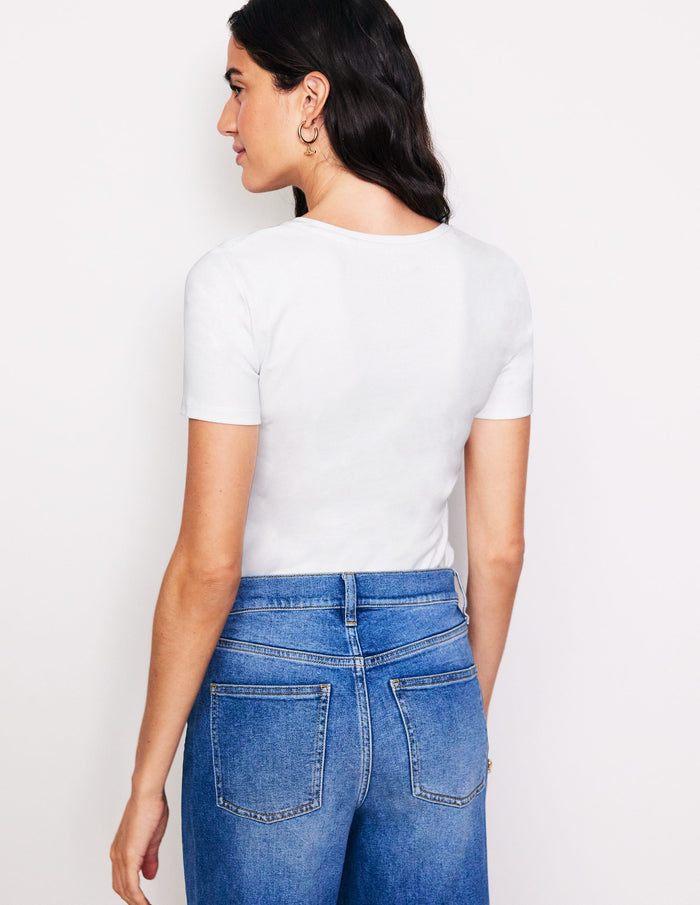 Essential Jersey T-Shirt White