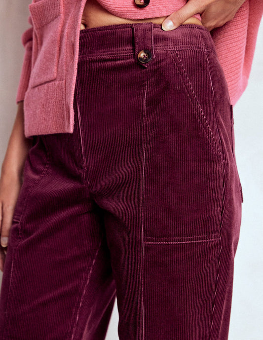 Pimlico Cord Pants Deep Wisteria