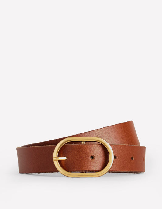 Classic Leather Belt Tan