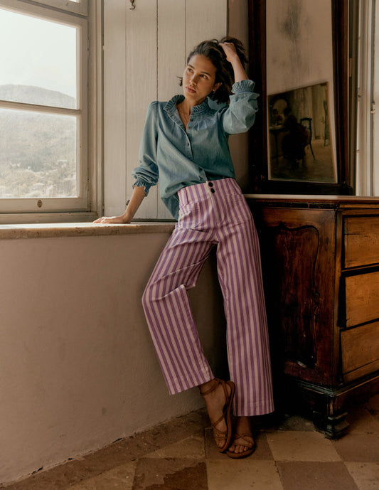 Lorna Denim Top Light Authentic