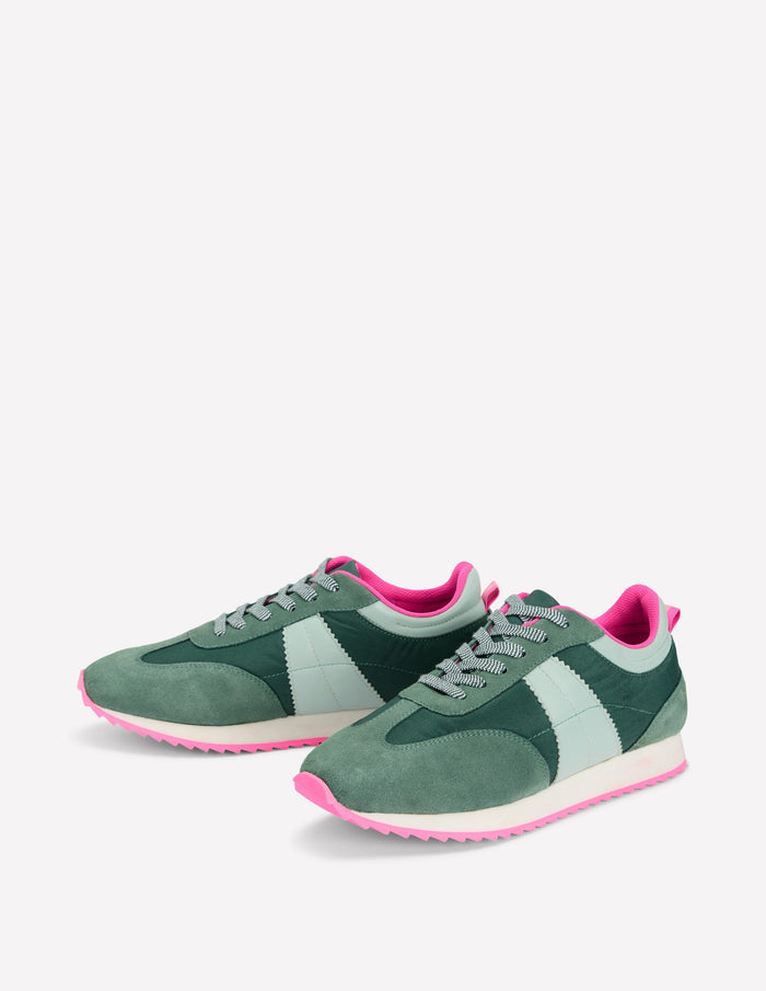 Retro Runner Trainer Green