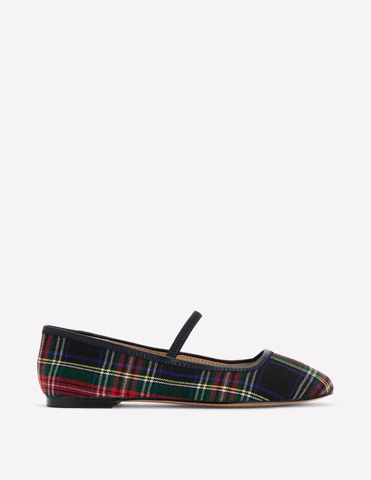 Thea Mary Jane Ballet Flats Check