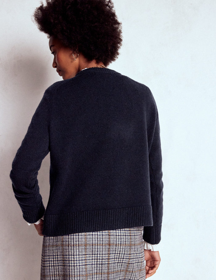 Marion Merino Sweater Navy