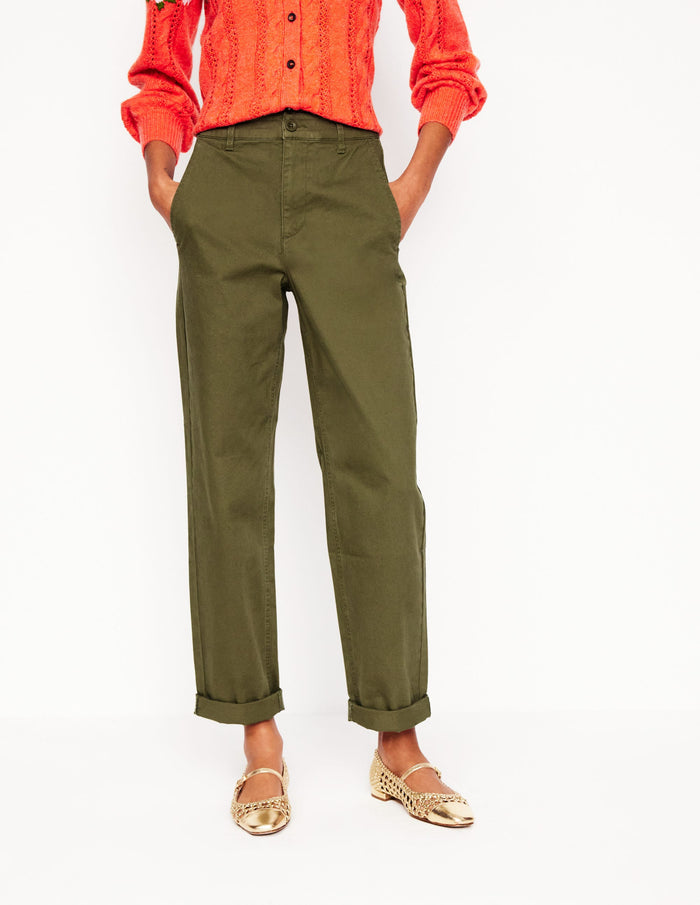 Barnsbury Chino Pants Woodland Green