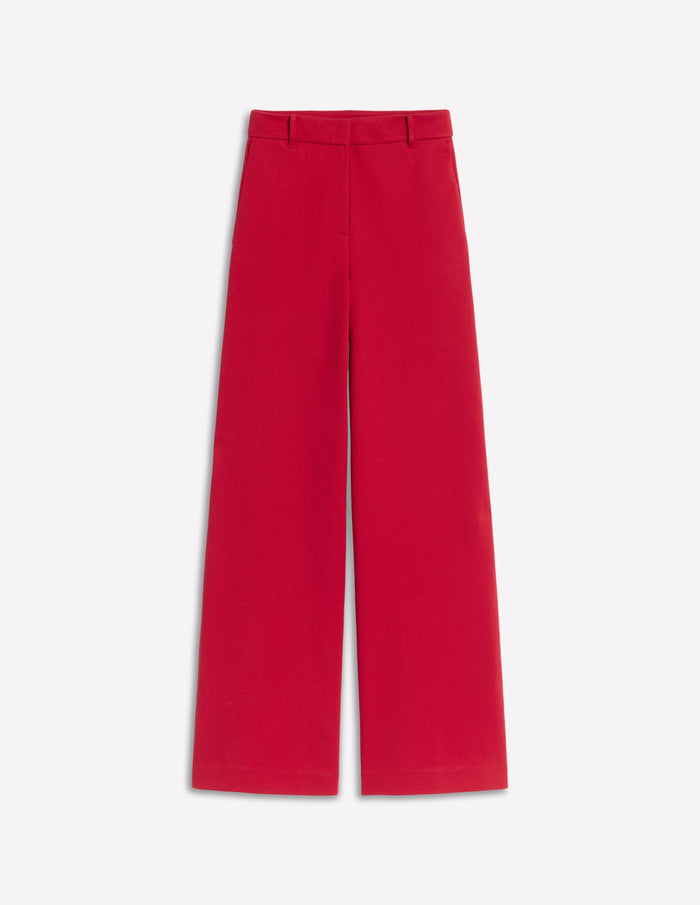 Belgravia Ponte Pants Carmine Red