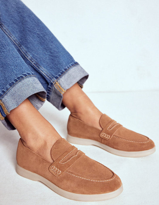 Easy soft loafers Tan