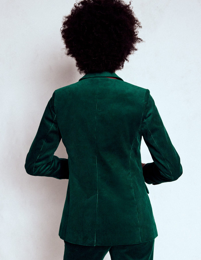 Stamford Cord Blazer Fern
