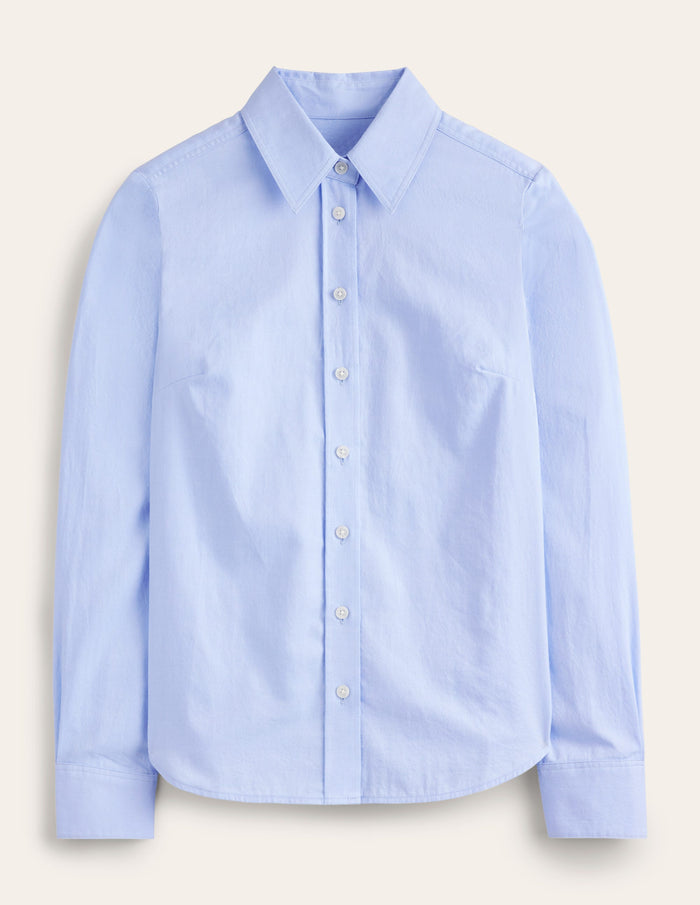 Sienna Cotton Shirt Blue Oxford