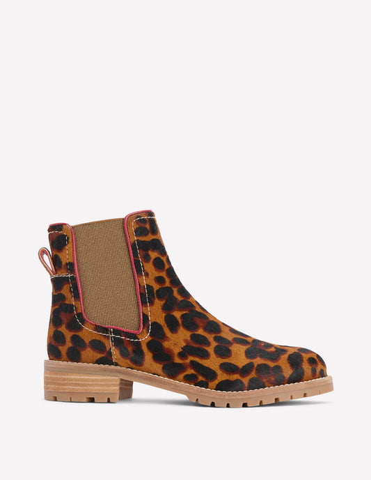 Freya Chelsea Boots Leopard