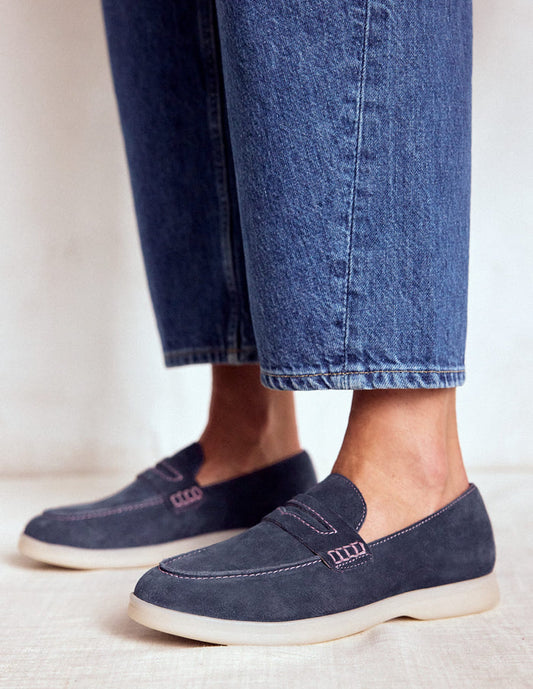 Easy soft loafers Navy