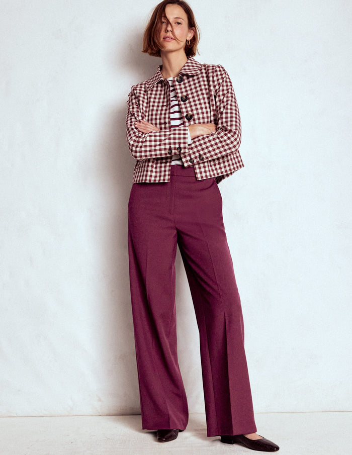 Belgravia Tailored Pants Deep Wisteria