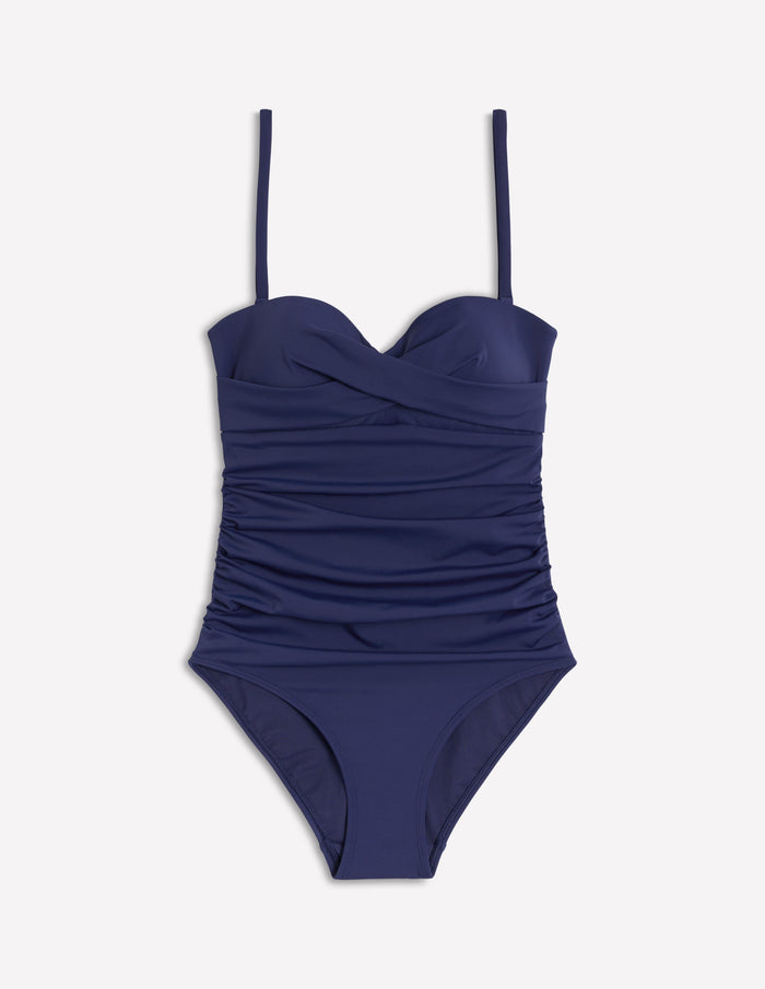 Andros Twist Front Swimsuit Navy