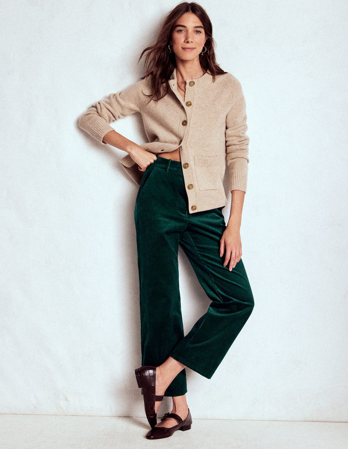 Canonbury Cord Pants Emerald Night