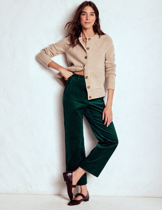 Canonbury Cord Pants Emerald Night