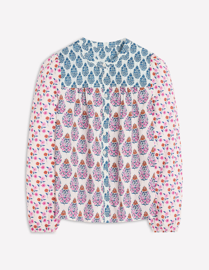 Corrine Cotton Top Multi, Wildflower Bouquet