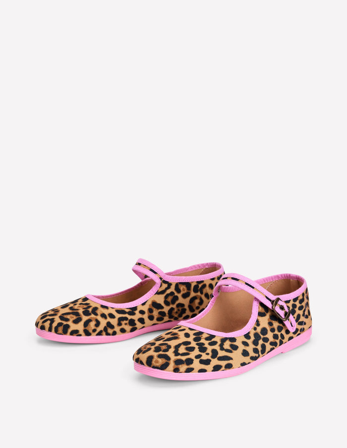 Flexi Mary Jane Leopard