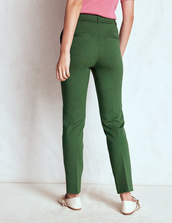 Highgate Ponte Pants Hunter Green