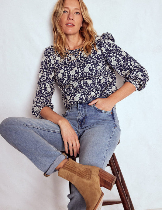 Girlfriend Jeans Light Vintage